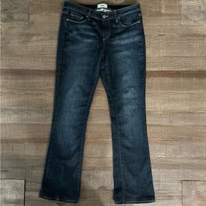 PAIGE Women's Midnight Boot Cut Jeans